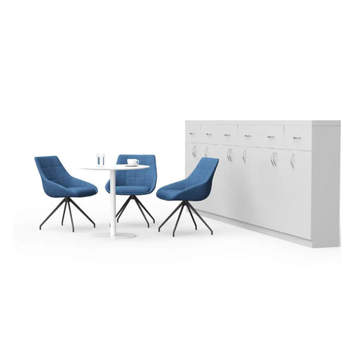 Grands Furniture L32D Modern Swivel Leisure Chair - Ergonomic Accent Sofa Chair for Office & Home