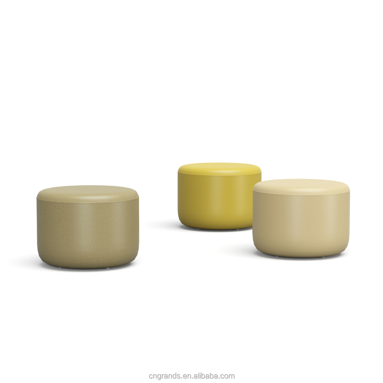 Grands Furniture D01 Modular Office Sofa Stool - Soft Seat for Collaborative Spaces