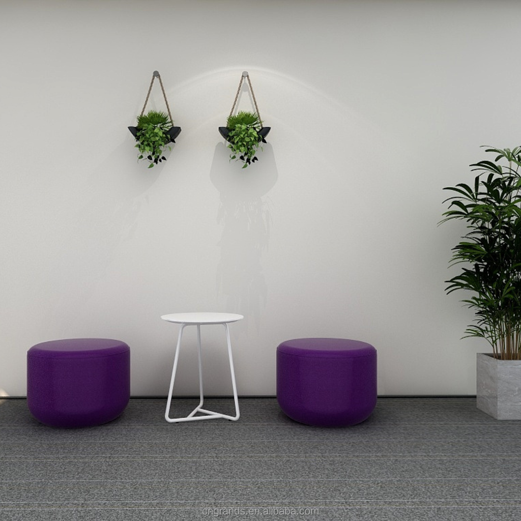 Grands Furniture D01 Modular Office Sofa Stool - Soft Seat for Collaborative Spaces