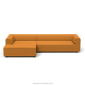 Grands Furniture GSF01 Modern Modular Fabric Sectional Sofa - Lounge & Reception Area Couches