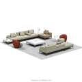 Grands Furniture GSF238 Modular Cubicle Couch - Commercial Fabric Sofa for Office Lounge