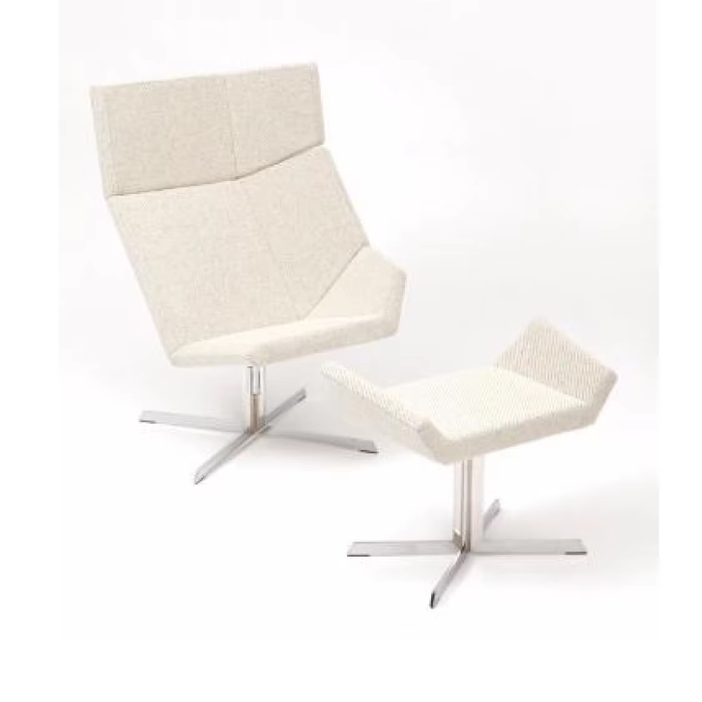 Grands Furniture Modern Creative Light Luxury Fabric Armchair KAYI-98#