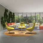 Modern Swivel Ergonomic Lounge Chair with Headrest & Lumbar Support - Grands Furniture L29