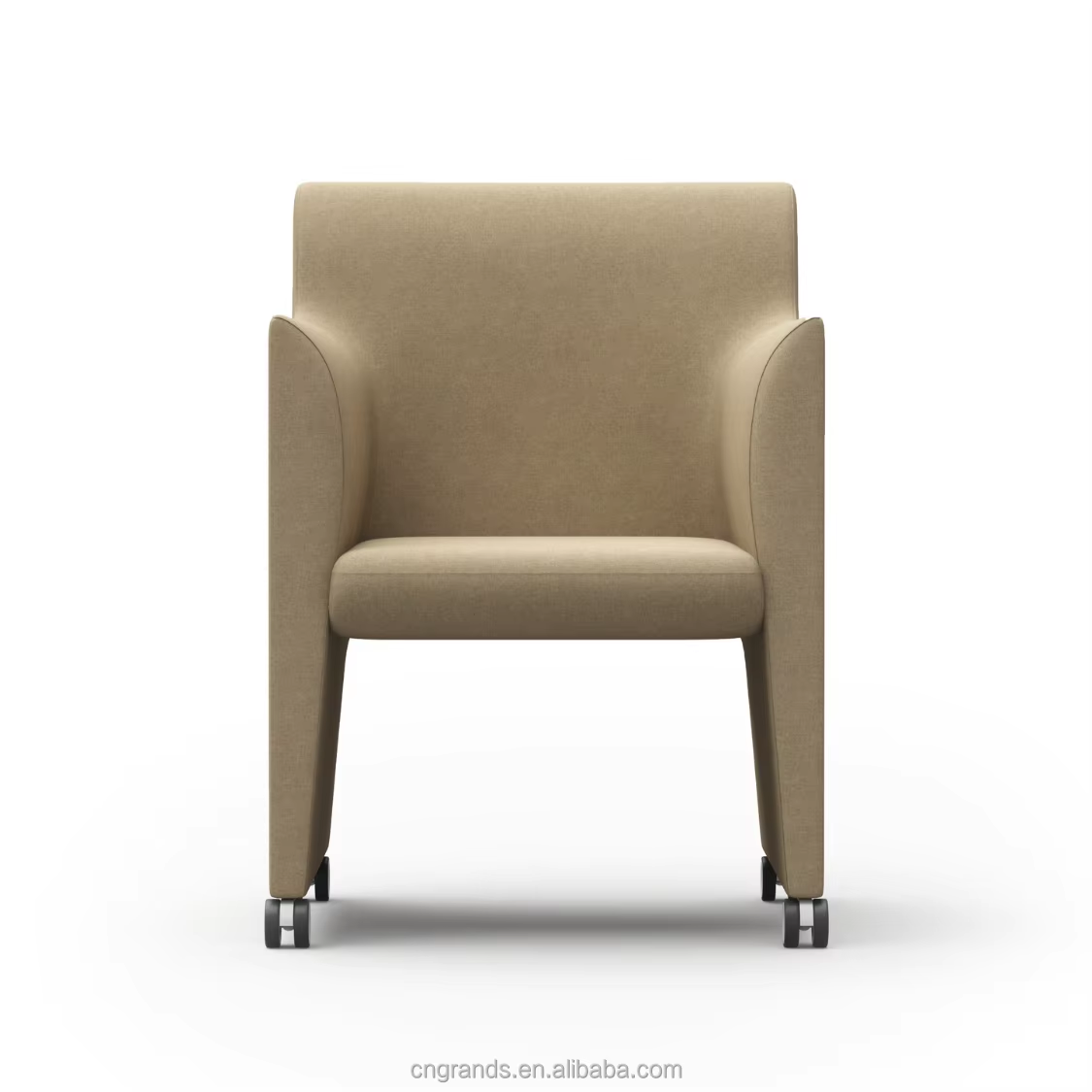 Grands Furniture Atease Contemporary Swivel Fabric Chair - Modern Home & Office Seat