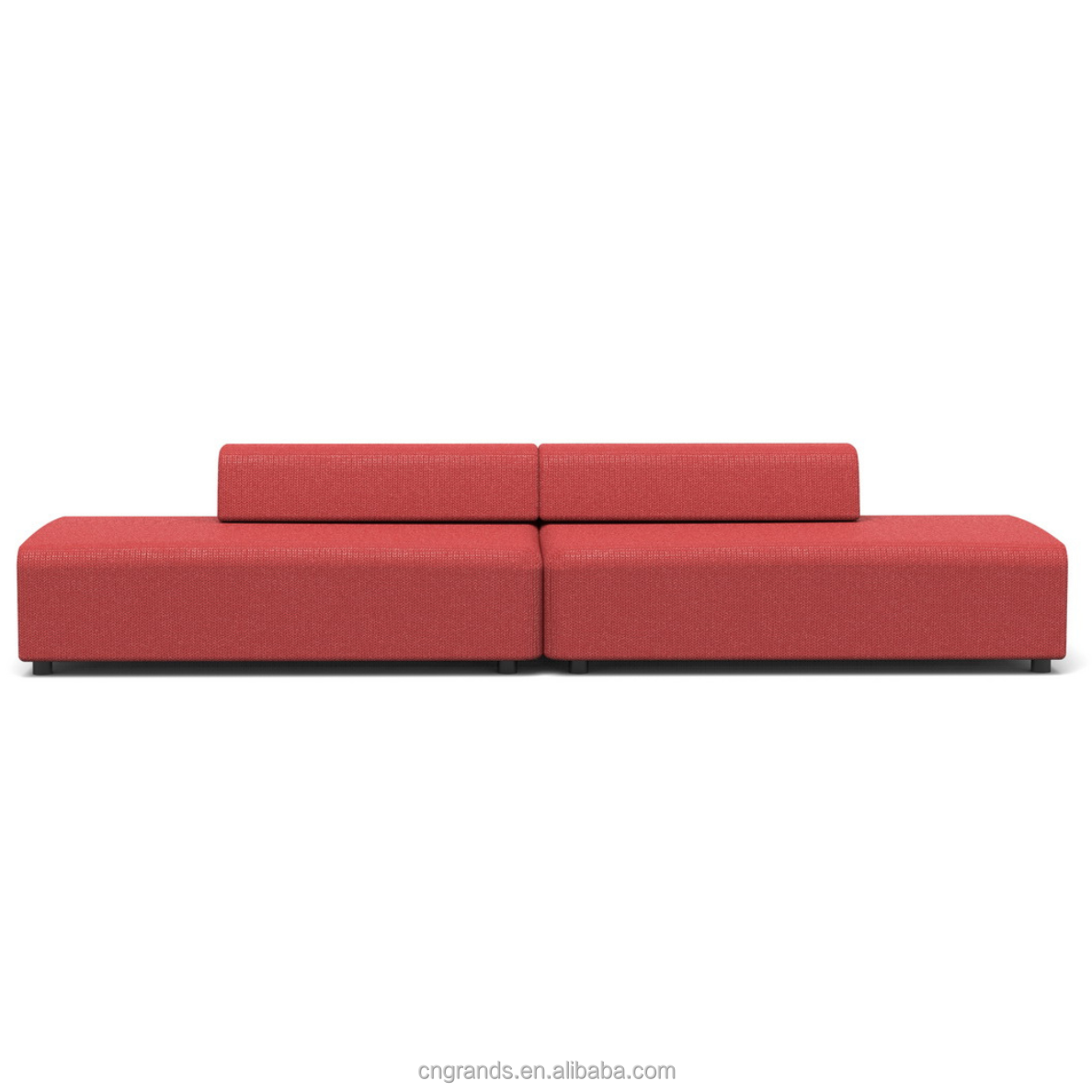 Grands Furniture GSF01 Modern Modular Fabric Sectional Sofa - Lounge & Reception Area Couches