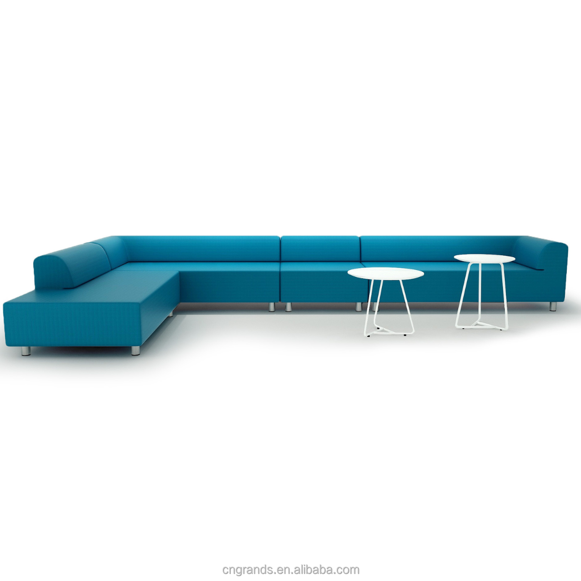 Grands Furniture GSF01 Modern Modular Fabric Sectional Sofa - Lounge & Reception Area Couches
