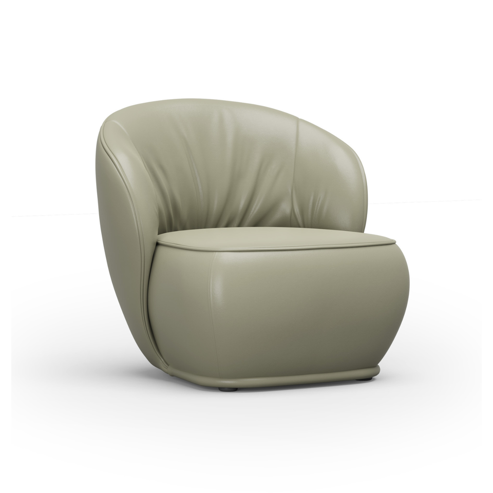 Grands Luxury Modern PU Leather Convertible Single Seat Sofa Chair