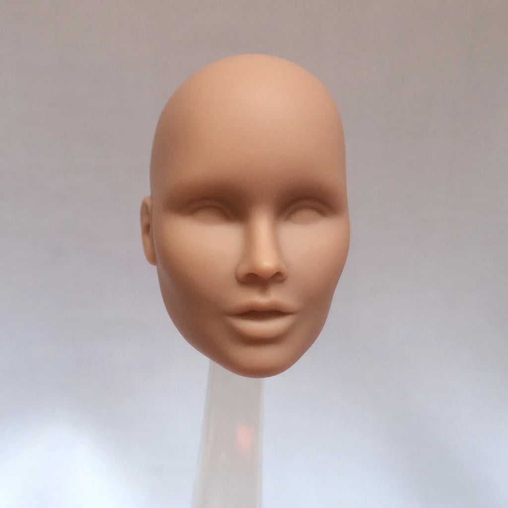 Fashion Royalty Vanessa Perrin 1.0 FR White Skin 1:6 Scale Blank Face Integrity Doll Head For Repaint
