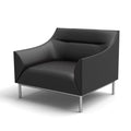 Modern Minimalist PU Leather Office Reception Sofa - SF04