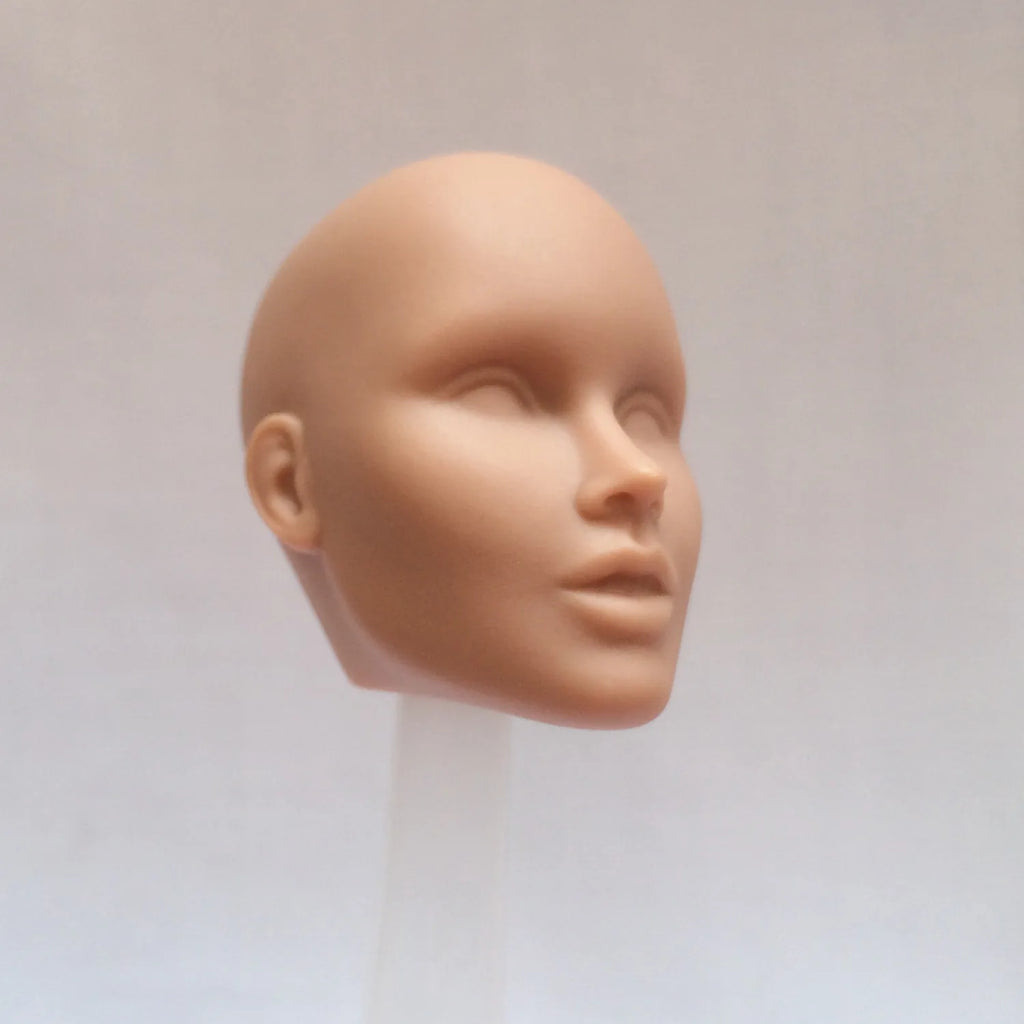 Fashion Royalty Vanessa Perrin 1.0 FR White Skin 1:6 Scale Blank Face Integrity Doll Head For Repaint
