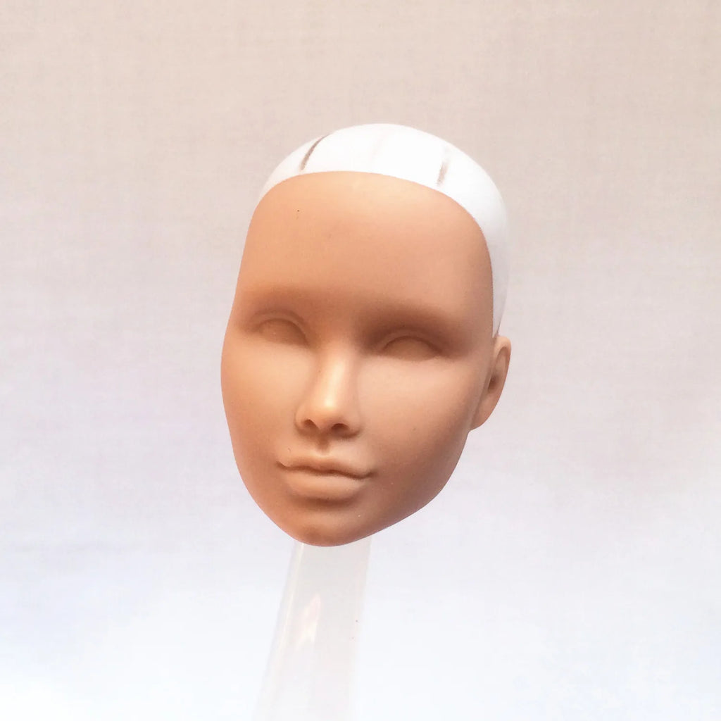 Fashion Royalty Color Infusion Blue Burkhart Integrity Doll FR White Skin Blank Face Head