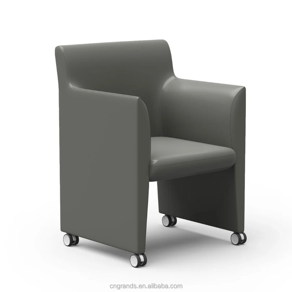 Grands Furniture Atease Contemporary Swivel Fabric Chair - Modern Home & Office Seat