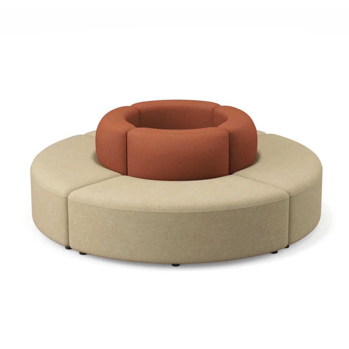 Round-Modular-Furniture-Sectional-Sofa-Set