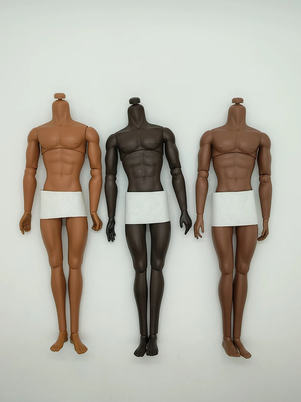 Fashion Royalty 1/6 Scale Homme1.5 Light Honey Nubian A Tone Skin Male Doll Body