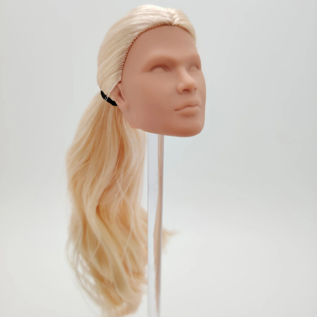 Fashion Royalty Homme Blank Face Blonde Hair Hungarian Skin Kieron Integrity Male Doll Head