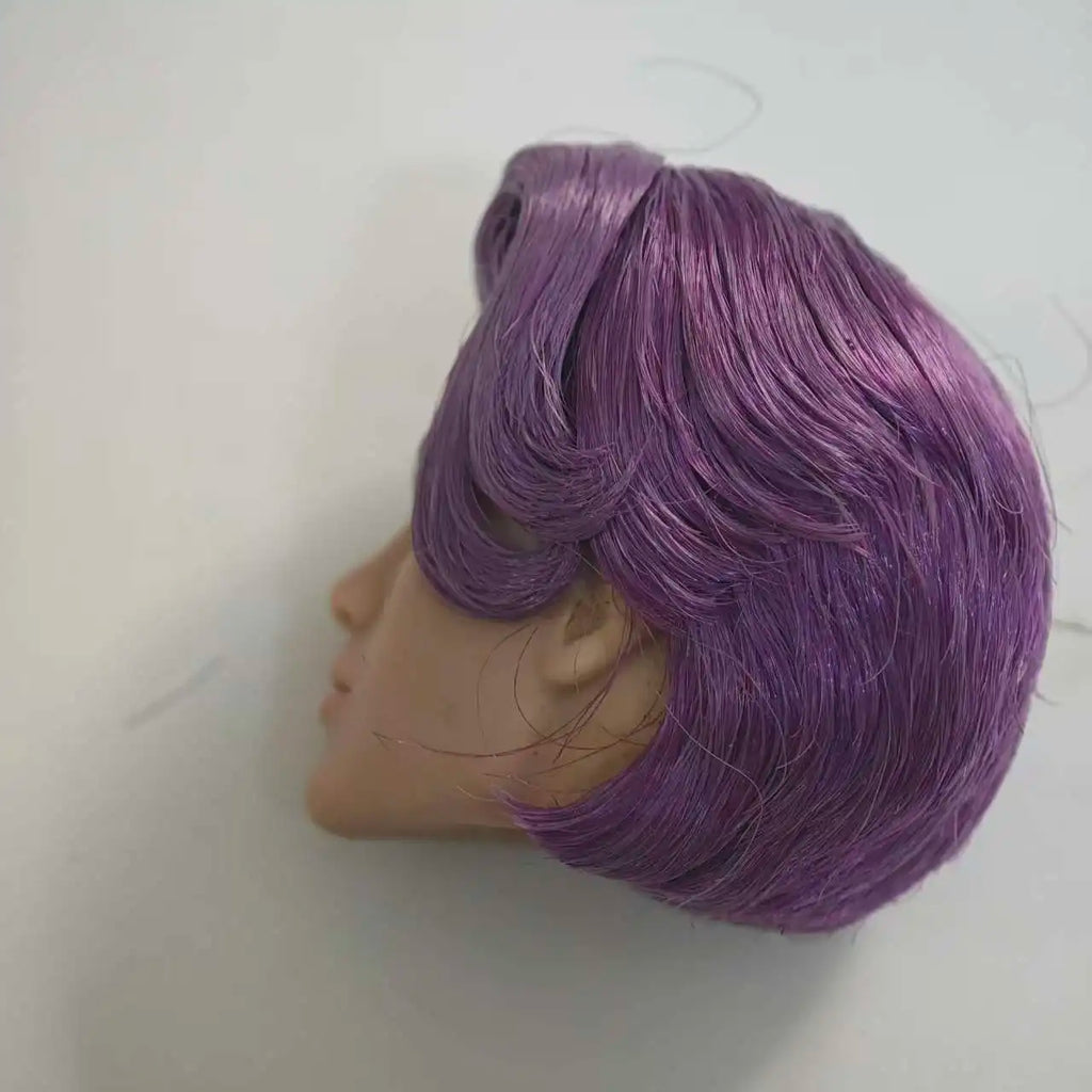 Fashion Royalty Tenzin Dahkling Japan Skin FR Homme Purple Hair Integrity Male Doll Head