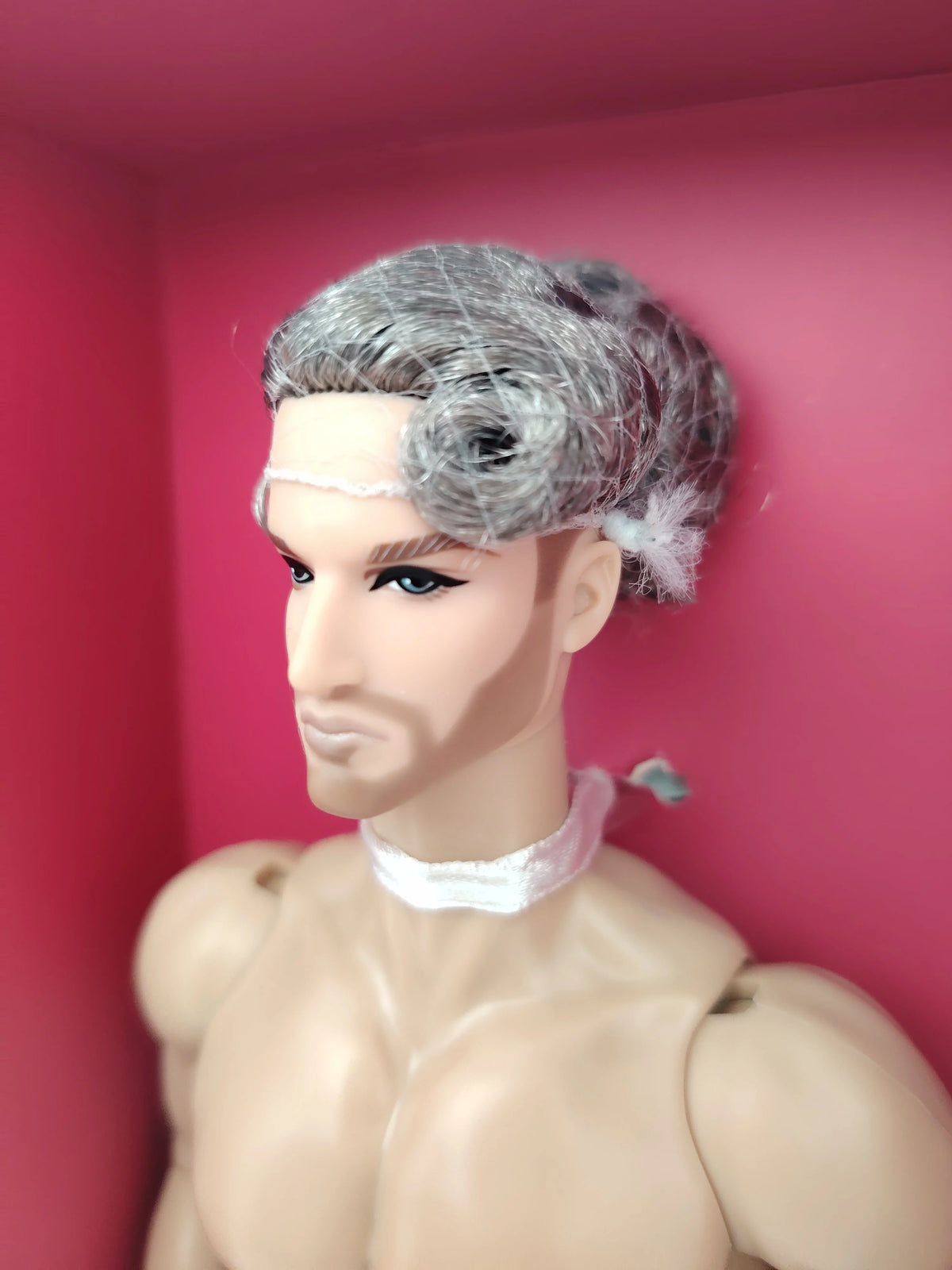 Fashion Muscle Male Body Head Californians Skin 1/6 Scale Mizi Adonis Nude Doll