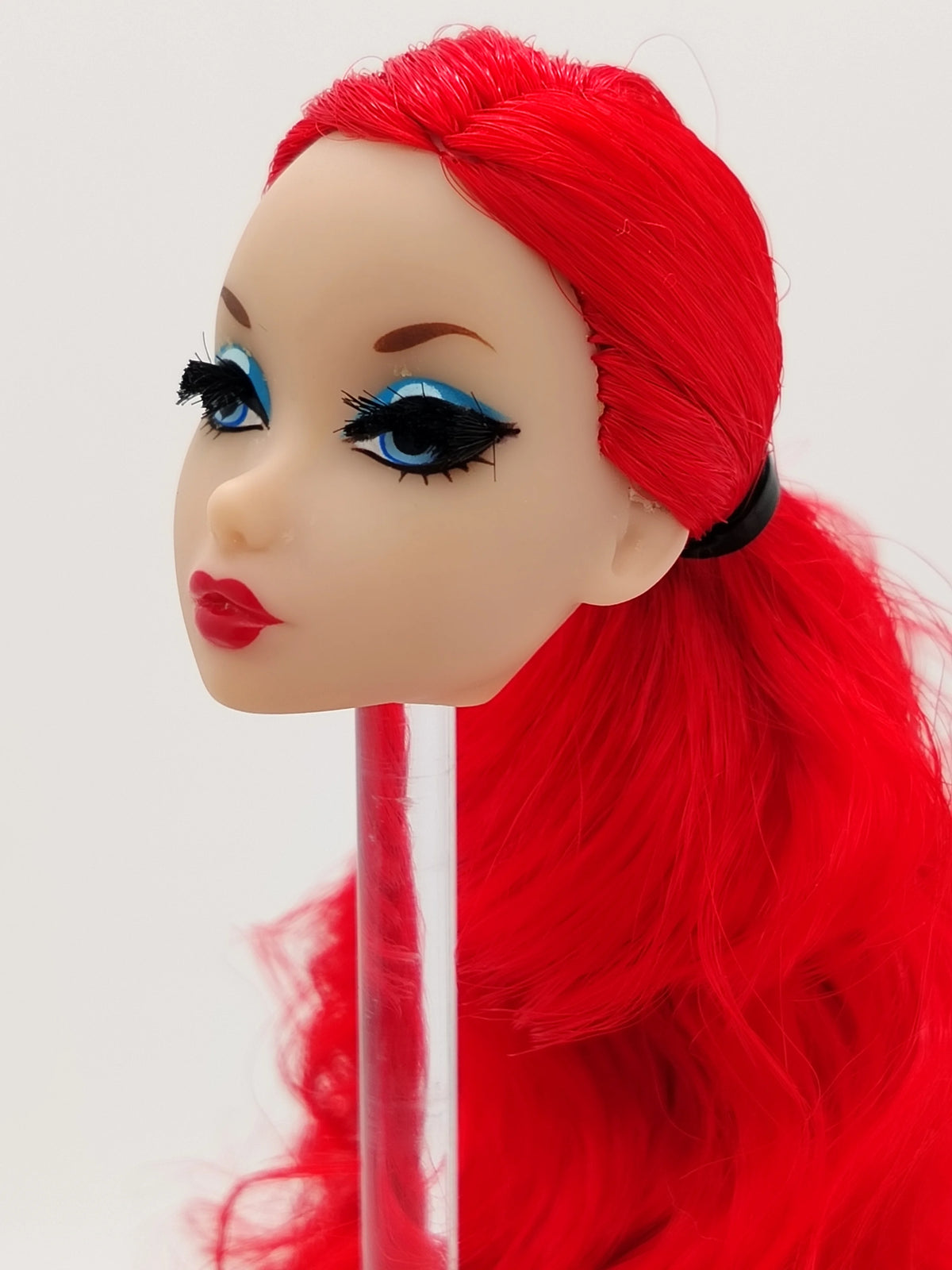 Fashion Royalty OOAK Pink Hair Nippon Misaki 1/6 Scale  Integrity Female Doll Head