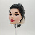 Fashion Royalty Gloria Grandbuilt Katy Keene Black Hair Integrity Female Doll Head