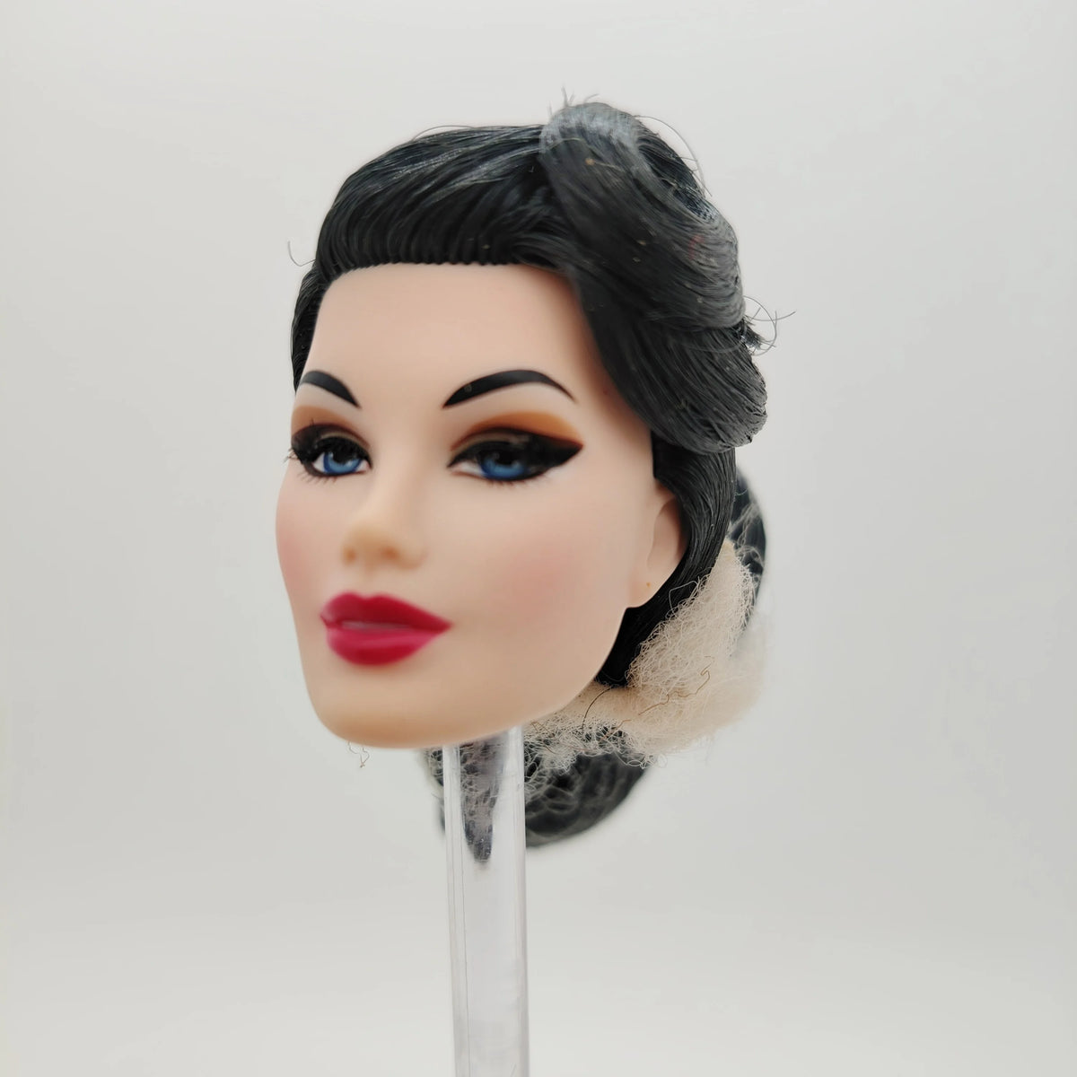 Fashion Royalty Gloria Grandbuilt Katy Keene Black Hair Integrity Female Doll Head