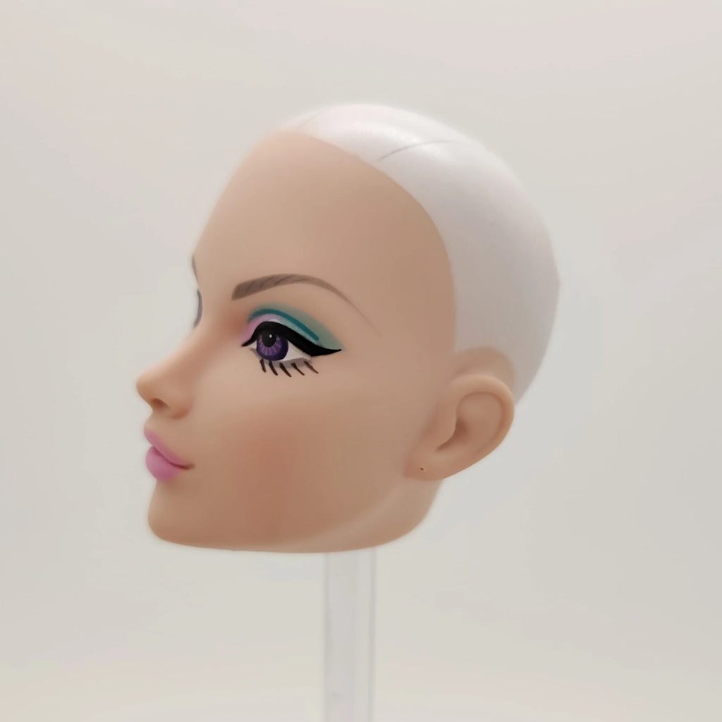 Fashion Royalty FR16 1:5 Scale Poppy Parker Japan Skin Without Hair Integrity Female Doll Head