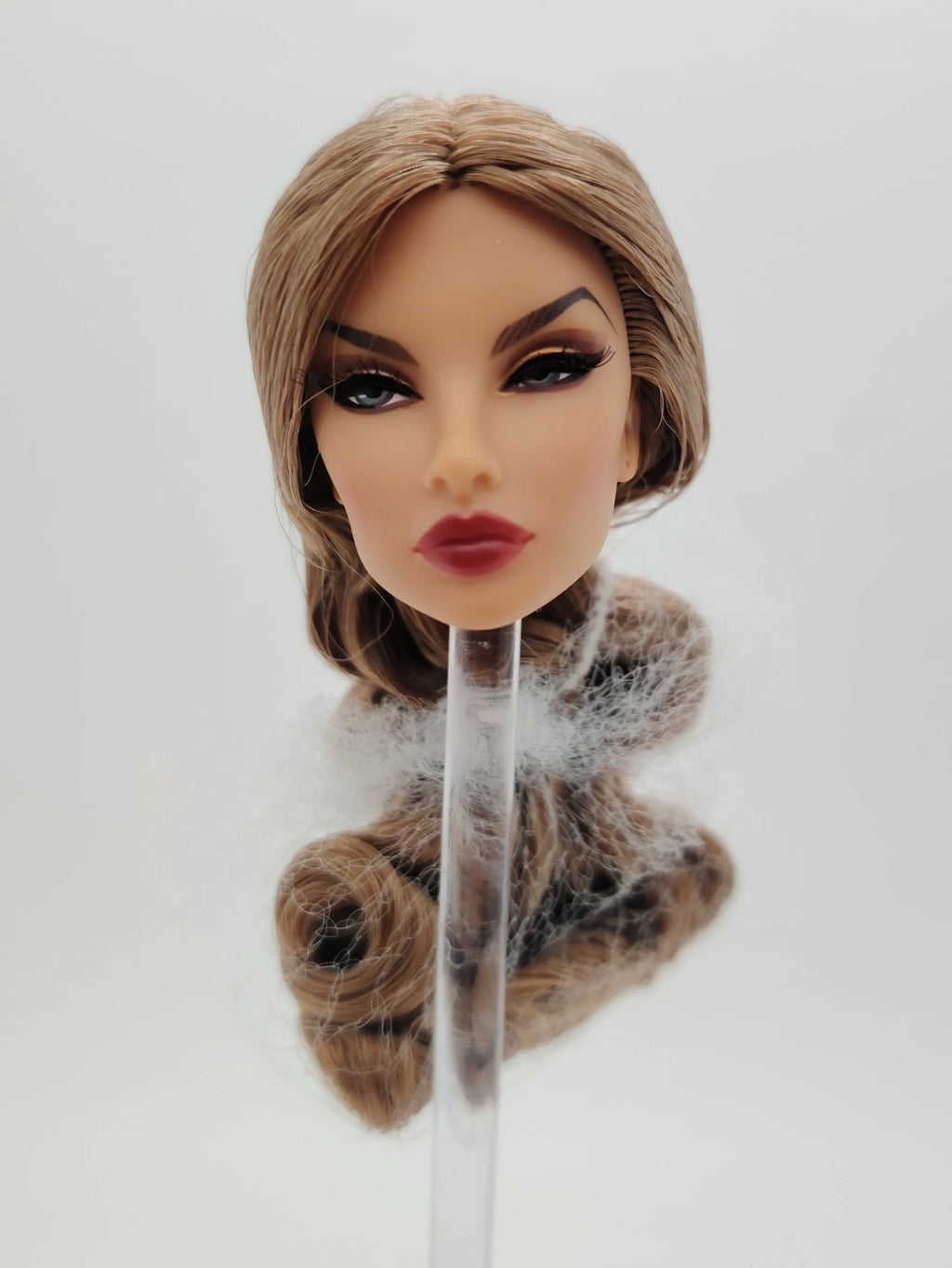 Fashion Royalty Bombshell Beach Natalia Fatale Female Sunkissed Skin Doll Head