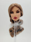Fashion Royalty Bombshell Beach Natalia Fatale Female Sunkissed Skin Doll Head