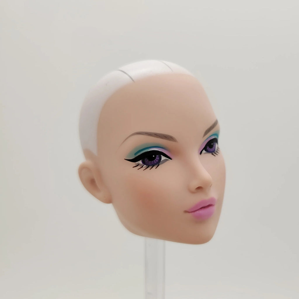 Fashion Royalty FR16 1:5 Scale Poppy Parker Japan Skin Without Hair Integrity Female Doll Head
