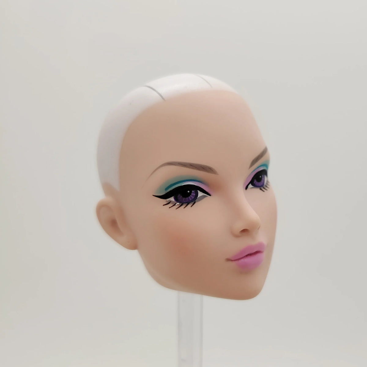 Fashion Royalty FR16 1:5 Scale Poppy Parker Japan Skin Without Hair Integrity Female Doll Head