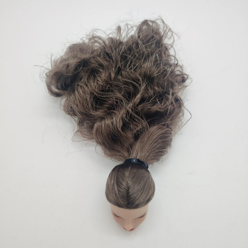 Fashion Royalty Brown Hair Rerooted Nostalgia Dania Zarr 1/6 Scale OOAK Integrity Doll Head