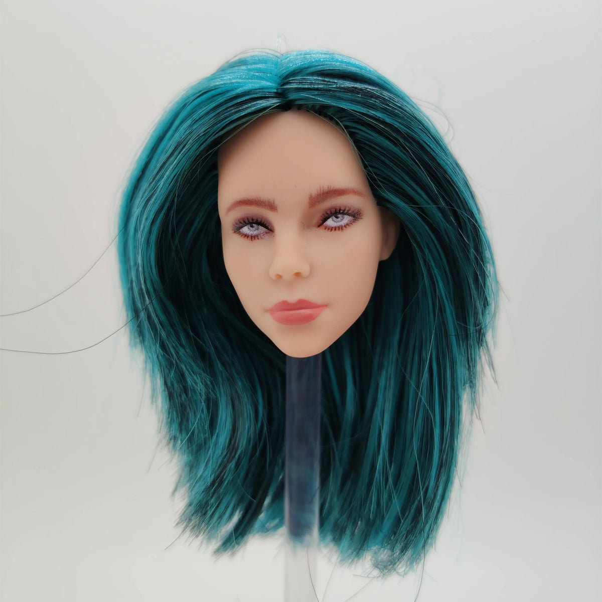 Fashion 1/6 Scale Action Figure Female Doll Head OOAK