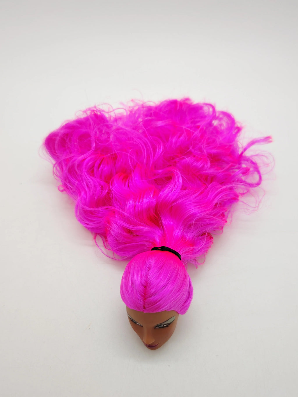 Fashion Royalty 1:6 Scale Latino Skin Pink Hair Rerooted Janay Female Doll Head