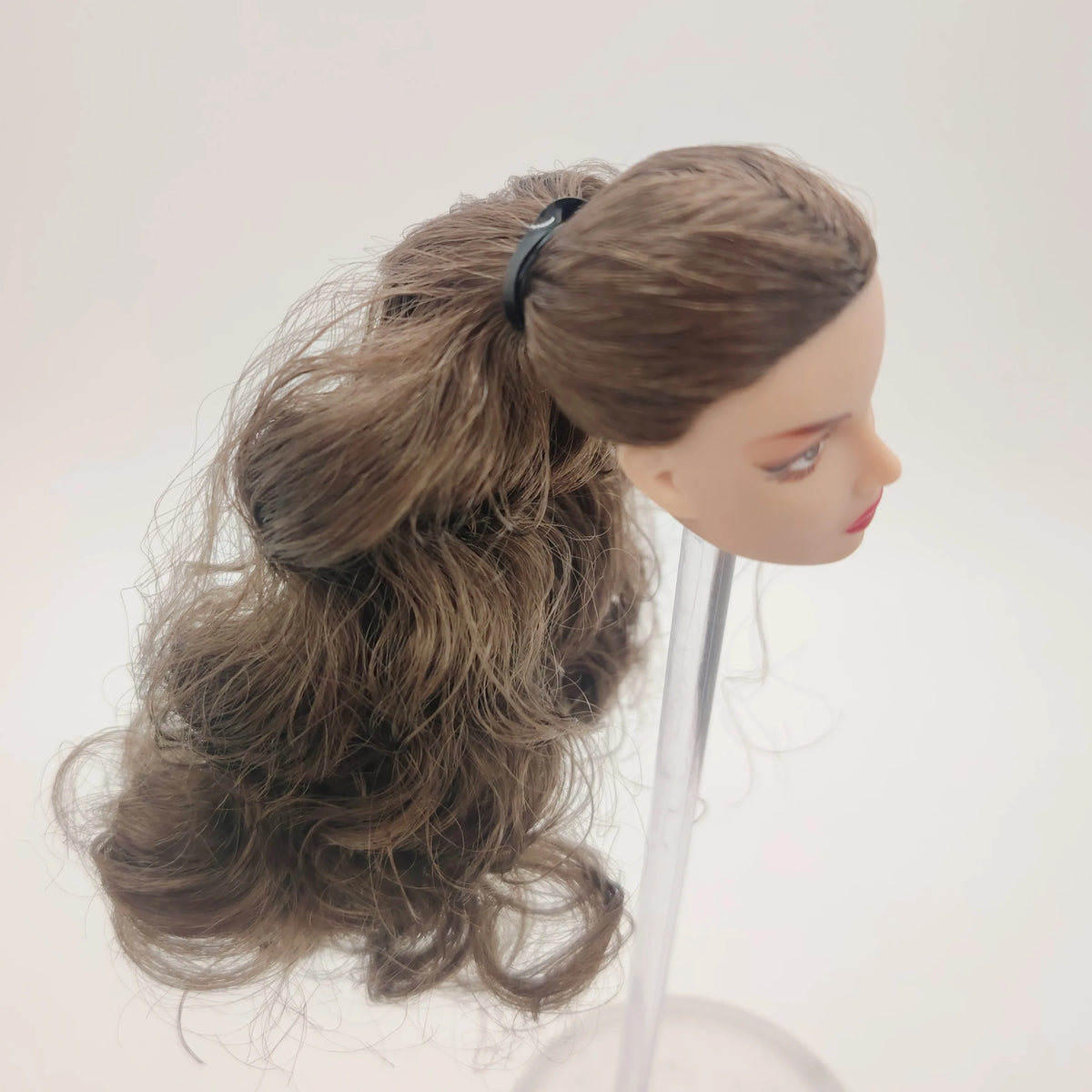 Fashion Royalty Brown Hair Rerooted Nostalgia Dania Zarr 1/6 Scale OOAK Integrity Doll Head