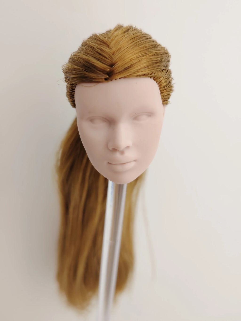 Fashion Royalty Doll Head Nadja Rhymes Nu.Face Japan Skin Golden Color Hair Collectible Fashion Doll Head
