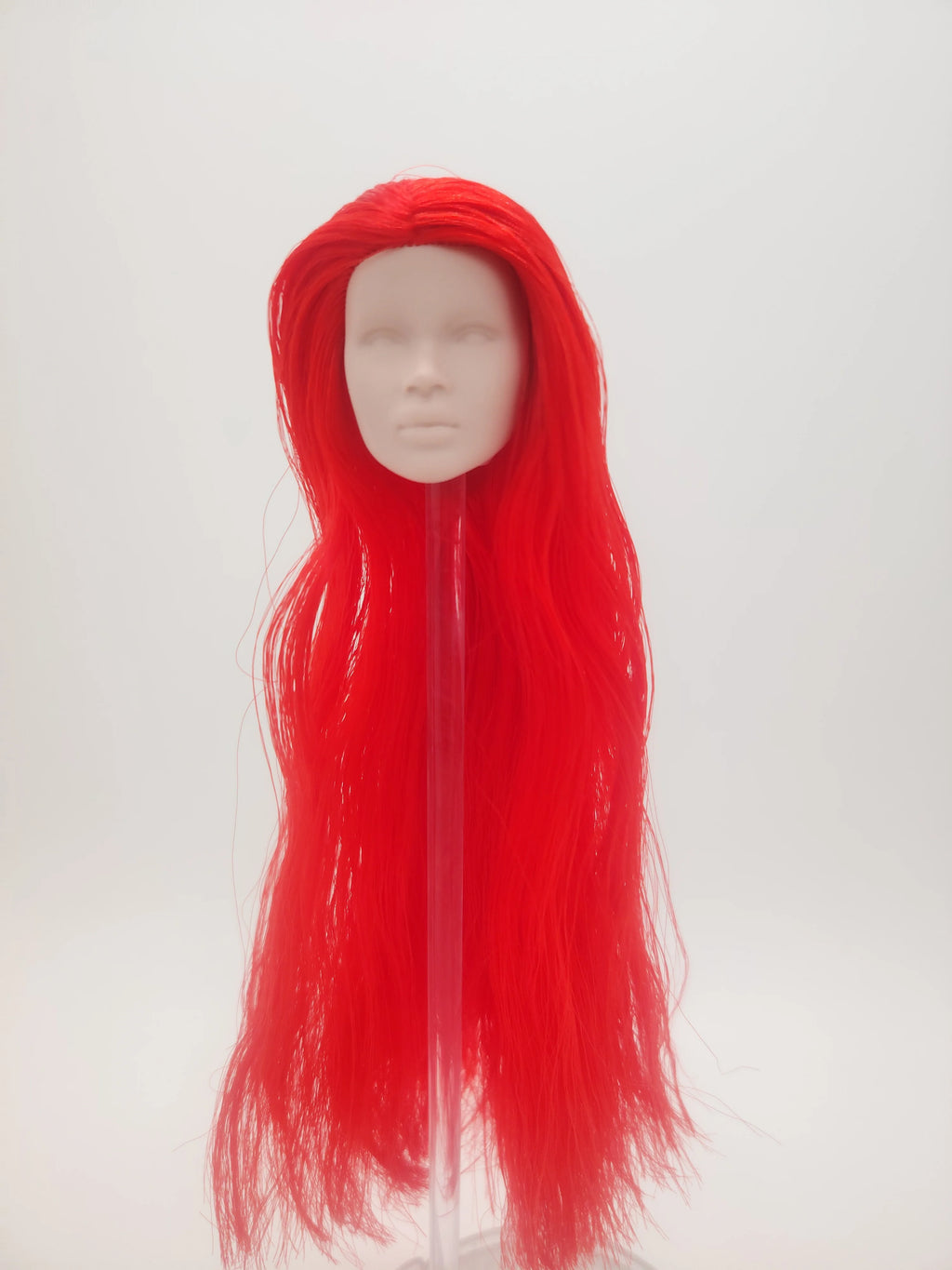 Fashion Royalty Nadja Rhymes Nu.Face Adele Hair Rerooted 1/6 Scale Blank Face Doll Head