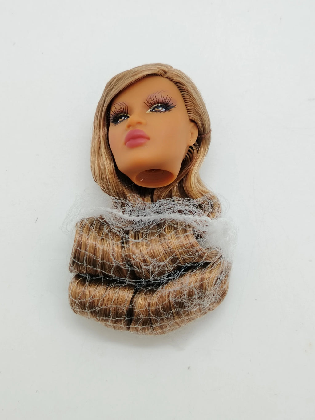 Nadja Rhymes Fashion Royalty Nu.Face 1/6 Doll Head Light Honey Skin Collectible Head Only