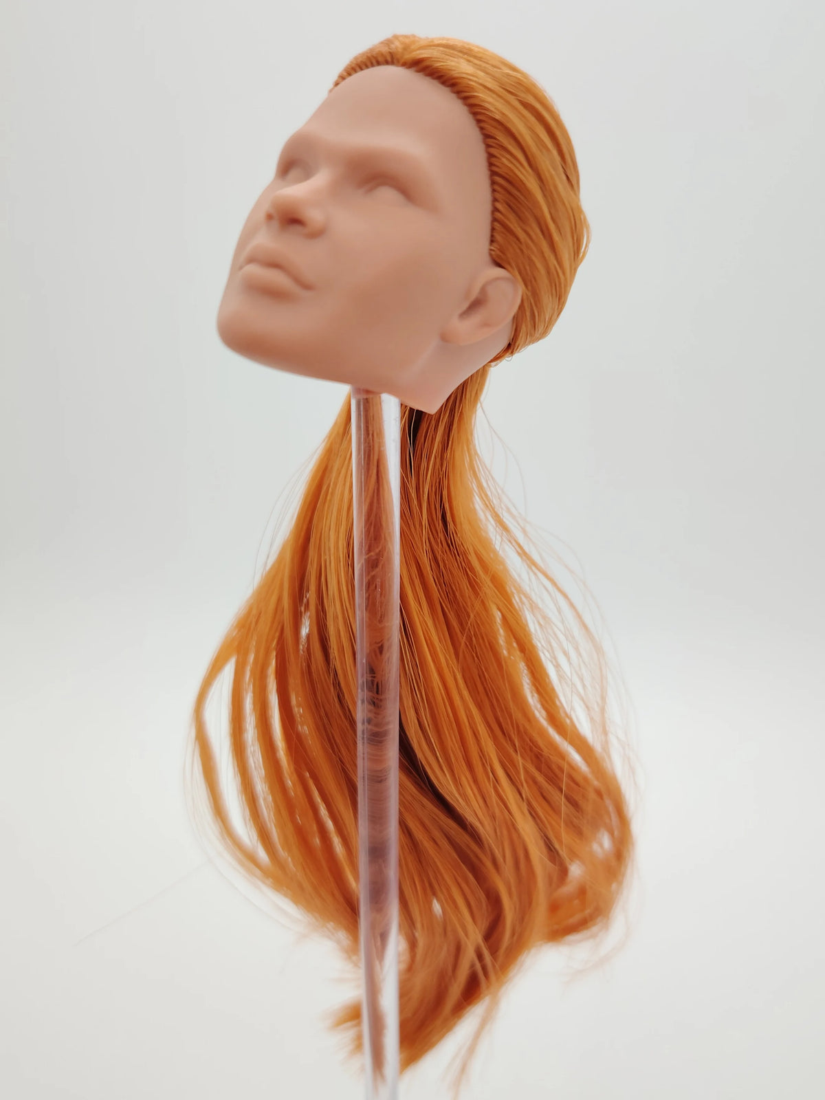 Fashion Royalty Homme Blank Face Orange Hair Hungarian Skin Kieron Integrity Male Man Doll Head