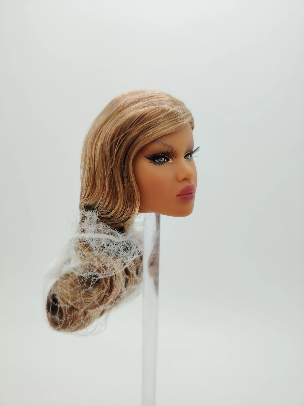 Nadja Rhymes Fashion Royalty Nu.Face 1/6 Doll Head Light Honey Skin Collectible Head Only