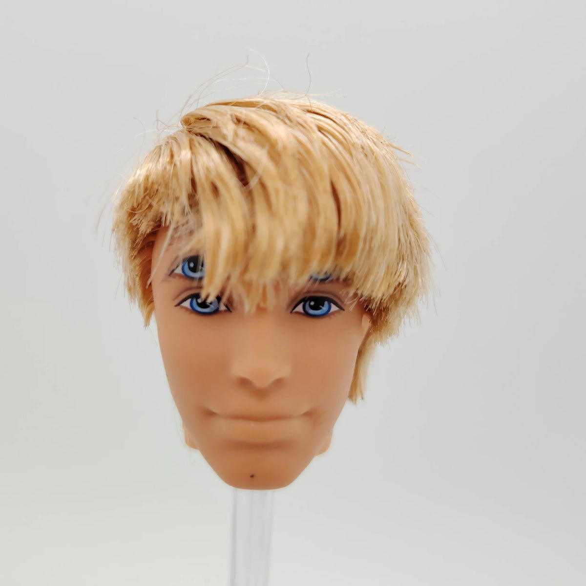 Fashion Toy Hair Rerooted Young Man Male 1/6 Scale Handsome Boy Doll Head 4#