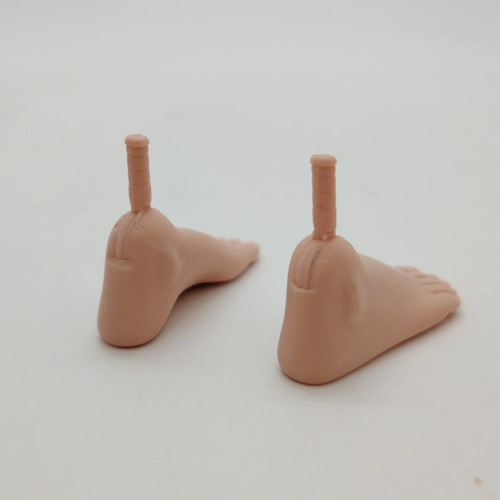 Fashion 1/6 Scale Light Color Skin Action Figure Man Doll Feet Replacement