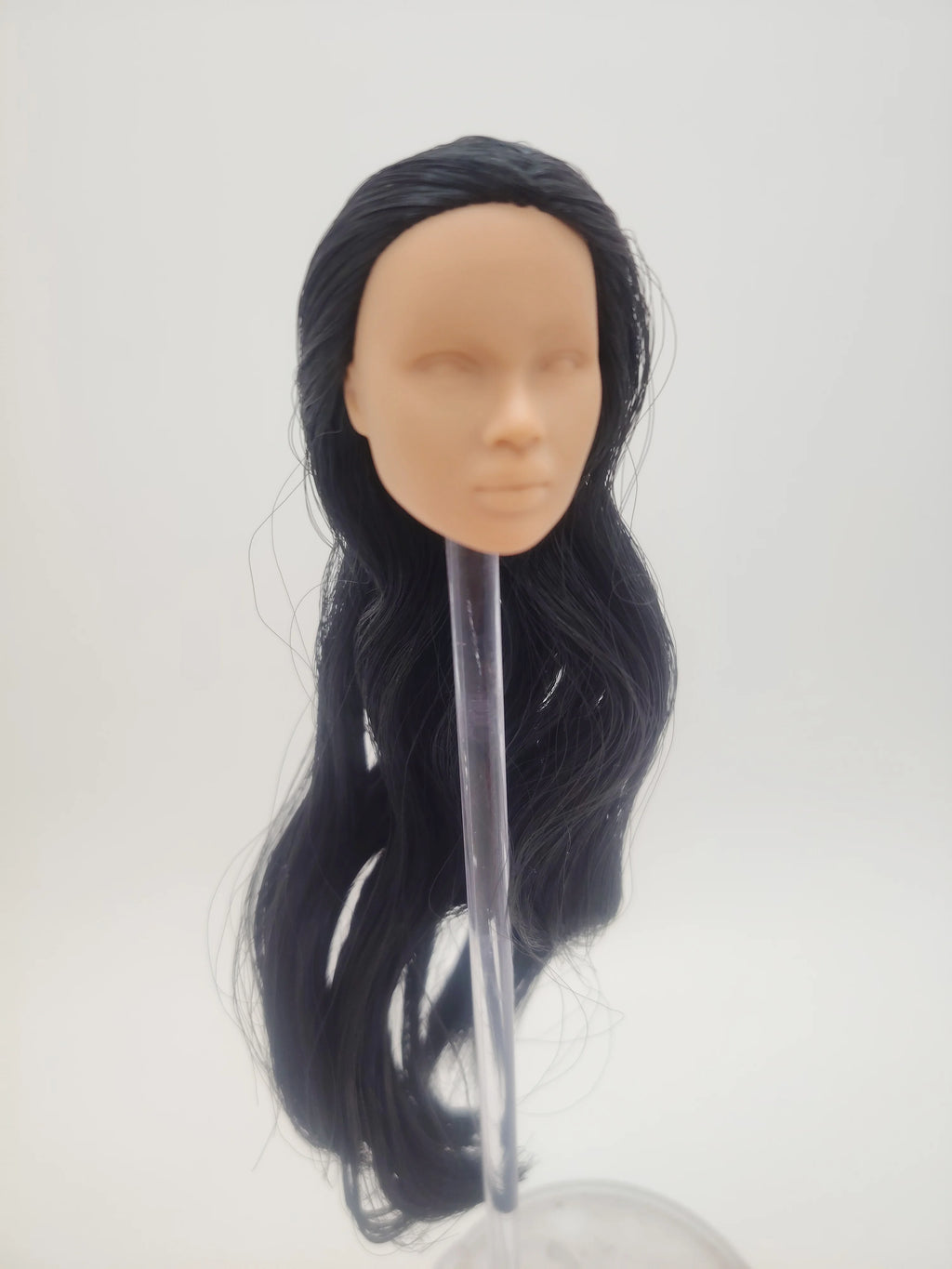Fashion Royalty Nadja Rhymes Nu.Face Adele Hair Rerooted 1/6 Scale Blank Face Doll Head