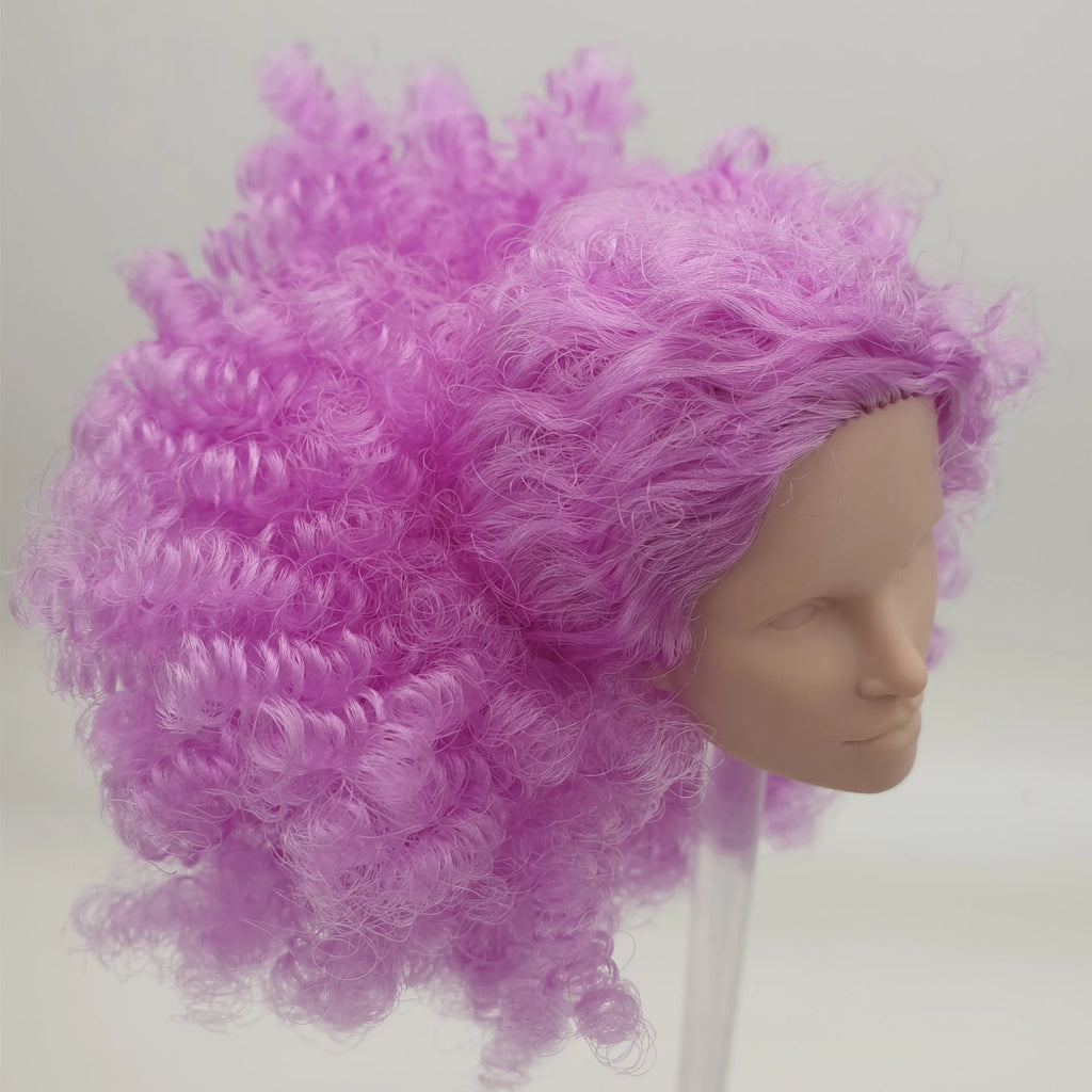 Fashion Royalty Color Infusion Tatyana Alexandrova Purple Hair Reroot Integrity 1/6 Scale Doll Head