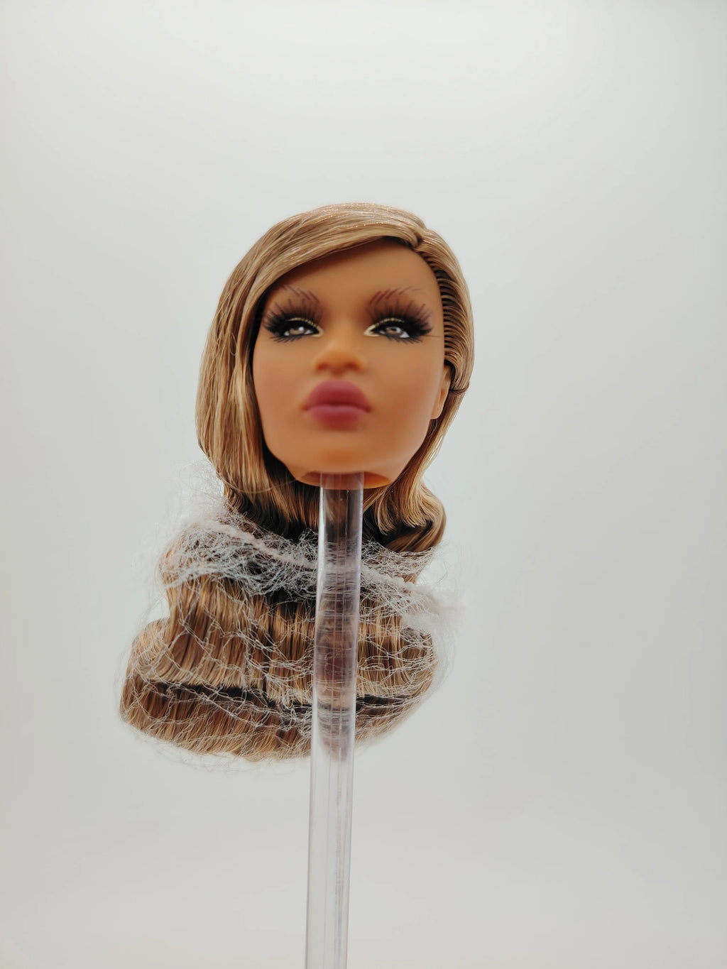 Nadja Rhymes Fashion Royalty Nu.Face 1/6 Doll Head Light Honey Skin Collectible Head Only