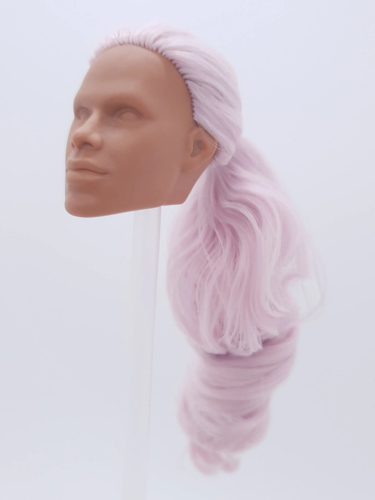 Fashion Royalty Light Honey Skin Pink Hair Tobias Alsford Integrity Homme 1/6 Scale Blank Face Male Doll Head
