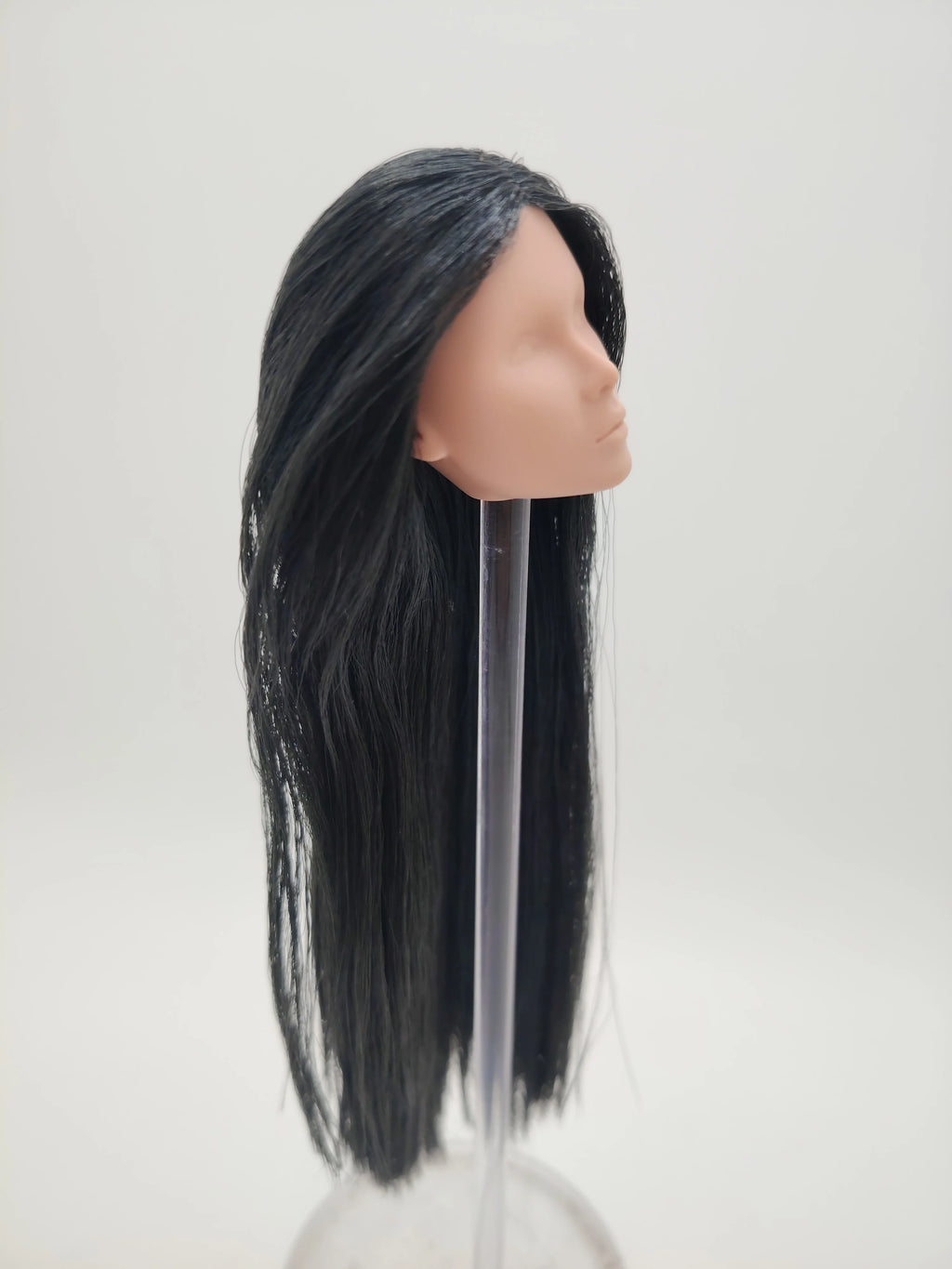 Fashion Royalty Nu.face Eden Lilith Blair Black Hair FR White Skin Integrity Doll Blank Face Head