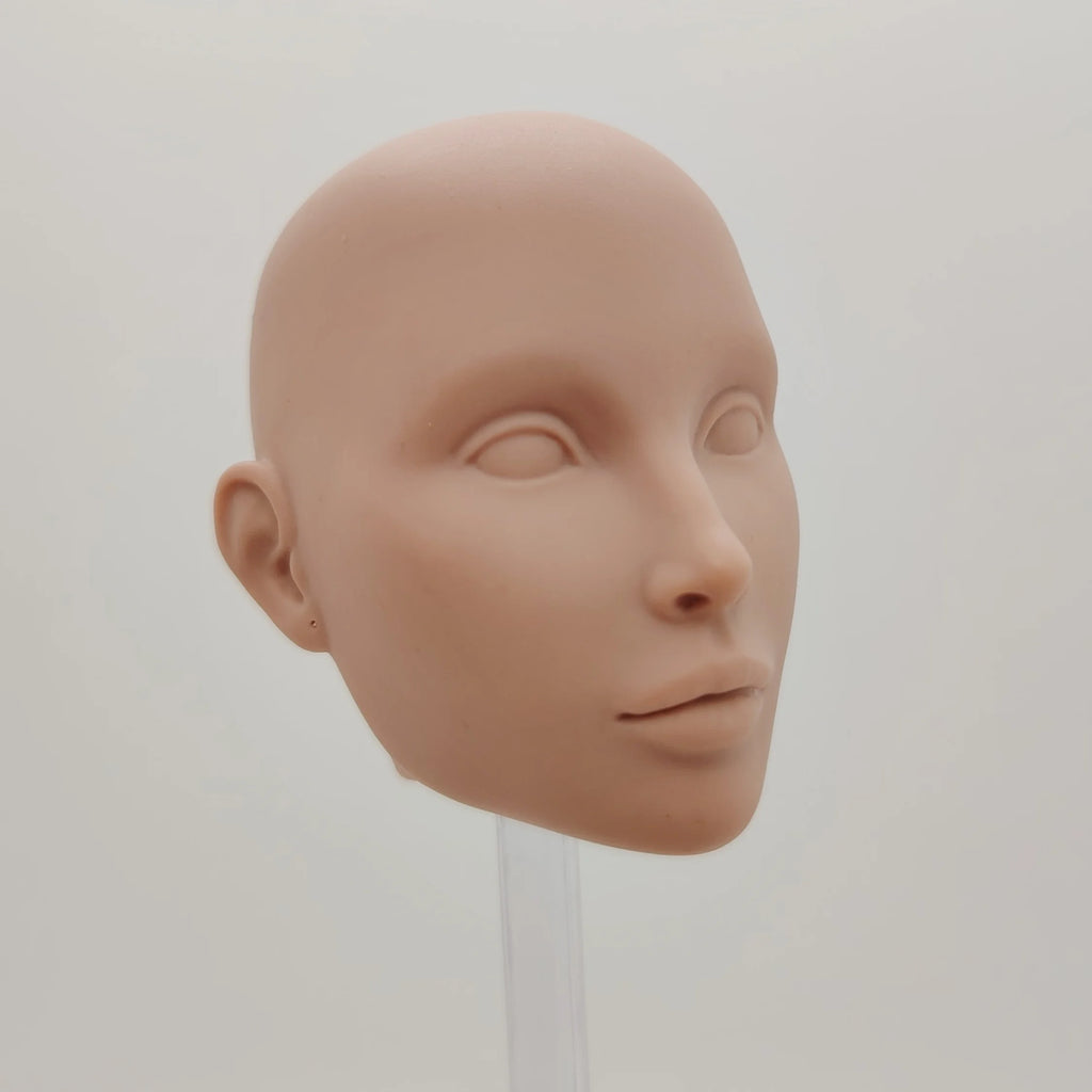 Fashion Royalty FR16 Blank Face Japan Skin No Hair 1/5 Scale Hanne Erickson Female Doll Head