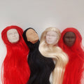 Fashion Royalty Nadja Rhymes Nu.Face Adele Hair Rerooted 1/6 Scale Blank Face Doll Head