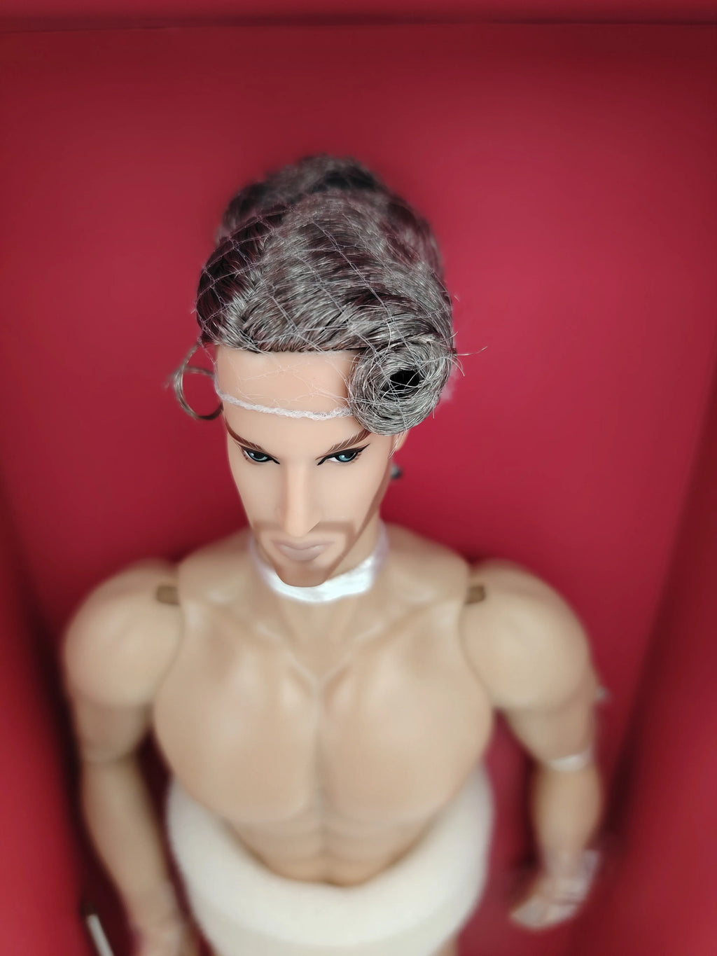 Fashion Muscle Male Body Head Californians Skin 1/6 Scale Mizi Adonis Nude Doll