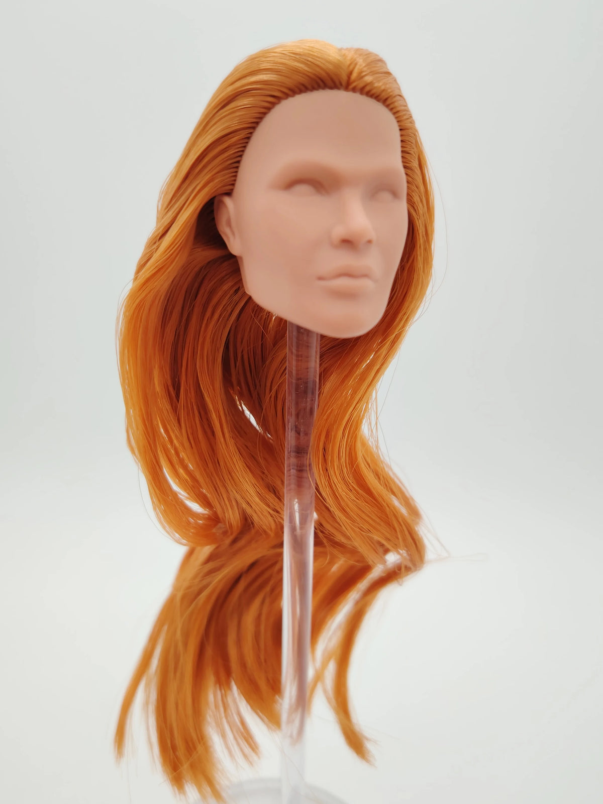Fashion Royalty Homme Blank Face Orange Hair Hungarian Skin Kieron Integrity Male Man Doll Head