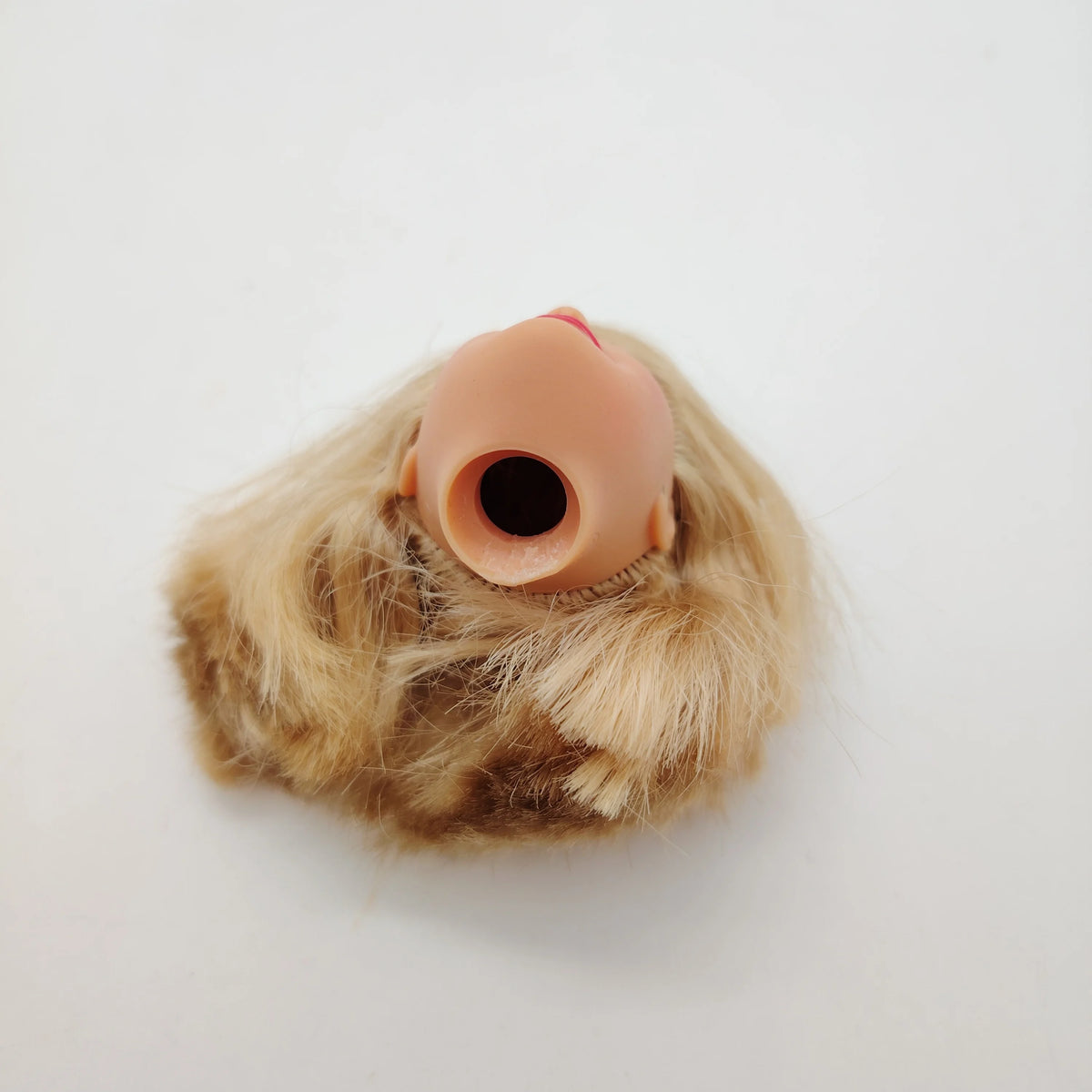 Fashion Blonde Hair Cute Young Girl 1/6 Scale Female Doll Head